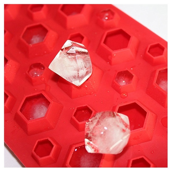 3D Diamonds silicone  Ice Cube mold