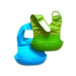 Soft Silicone Bibs ,roll up